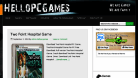 What Hellopcgames.com website looked like in 2018 (5 years ago)