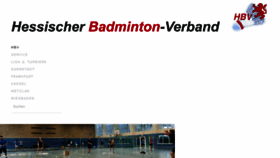 What Hessischer-badminton-verband.de website looked like in 2018 (5 years ago)