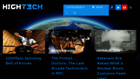 What Hight3ch.com website looked like in 2018 (5 years ago)