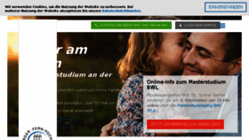 What Hfh-fernstudium.de website looked like in 2018 (5 years ago)