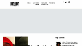 What Hiphophotness.com website looked like in 2018 (5 years ago)