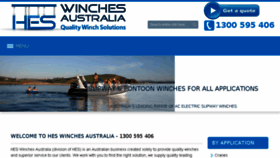 What Heswinches.com.au website looked like in 2018 (5 years ago)