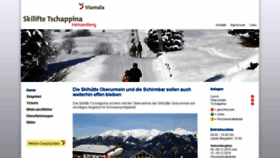 What Heinzenberg-wintersport.ch website looked like in 2018 (5 years ago)