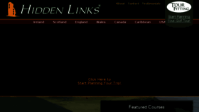 What Hiddenlinksgolf.com website looked like in 2018 (5 years ago)
