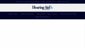 What Hearingaid2020.com website looked like in 2018 (5 years ago)