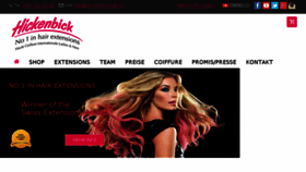 What Hickenbick-hair.ch website looked like in 2018 (5 years ago)