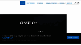 What Hagueapostille.co.uk website looked like in 2018 (5 years ago)
