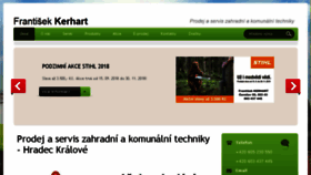 What Honda-kerhart.cz website looked like in 2018 (5 years ago)