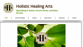 What Holistichealingarts.org website looked like in 2018 (5 years ago)