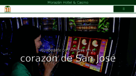 What Hotelcostaricamorazan.com website looked like in 2018 (5 years ago)