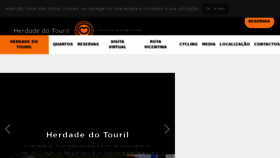 What Herdadetouril.com website looked like in 2018 (6 years ago)