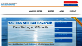 What Healthyflorida.com website looked like in 2018 (5 years ago)