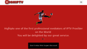 What Highiptv.com website looked like in 2018 (5 years ago)