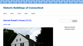 What Historicbuildingsct.com website looked like in 2018 (5 years ago)