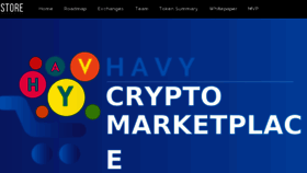 What Havy.io website looked like in 2018 (7 years ago)