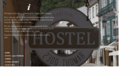 What Hostel2300thomar.com website looked like in 2018 (5 years ago)
