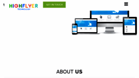 What Highflyerweb.in website looked like in 2018 (5 years ago)