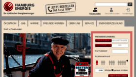 What Hamburgenergie.de website looked like in 2018 (5 years ago)