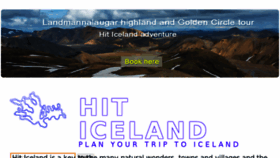 What Hiticeland.com website looked like in 2018 (5 years ago)