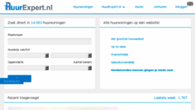What Huurexpert.nl website looked like in 2018 (5 years ago)