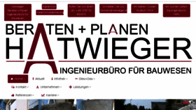 What Hatwieger.de website looked like in 2018 (5 years ago)