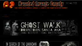 What Hauntedoc.com website looked like in 2018 (5 years ago)