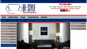 What Histylefurnitureco.com website looked like in 2018 (5 years ago)