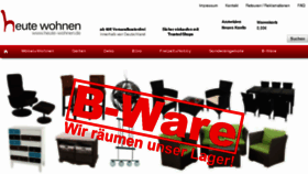 What Heute-wohnen.de website looked like in 2018 (5 years ago)