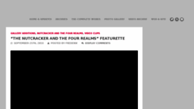 What Helen-mirren.net website looked like in 2018 (8 years ago)