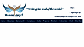 What Humanangelservices.com website looked like in 2018 (5 years ago)