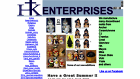 What Hkenterprises.org website looked like in 2018 (5 years ago)