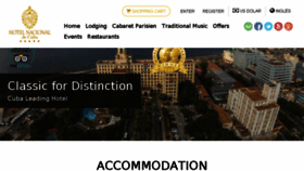 What Hotelnacional-decuba.com website looked like in 2018 (5 years ago)