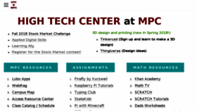 What Htcmpc.org website looked like in 2018 (5 years ago)
