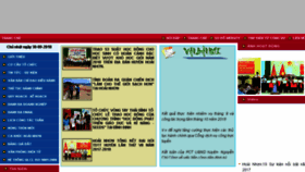 What Hoainhon.binhdinh.gov.vn website looked like in 2018 (7 years ago)