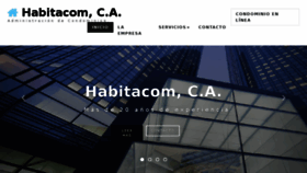 What Habitacom.net website looked like in 2018 (5 years ago)