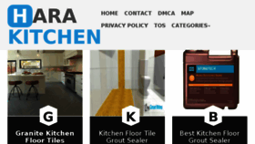 What Harakitchen.com website looked like in 2018 (5 years ago)