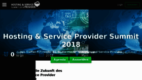 What Hsp-summit.de website looked like in 2018 (5 years ago)