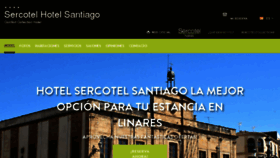 What Hotelsantiagolinares.com website looked like in 2018 (5 years ago)