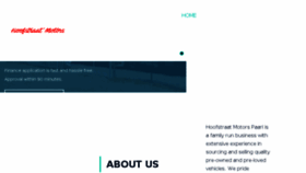What Hoofstraatmotorspaarl.co.za website looked like in 2018 (5 years ago)