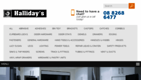 What Halliday.com.au website looked like in 2018 (5 years ago)