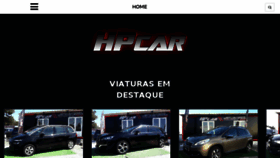What Hpcar.pt website looked like in 2018 (5 years ago)
