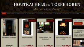 What Houtkachel-webshop.nl website looked like in 2018 (5 years ago)