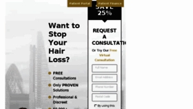 What Hairtransplantziering.co.uk website looked like in 2018 (5 years ago)