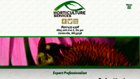 What Horticultureservices.com website looked like in 2018 (5 years ago)