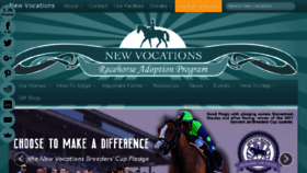 What Horseadoption.com website looked like in 2018 (5 years ago)