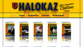 What Halokaz.de website looked like in 2018 (5 years ago)