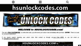 What Hsunlockcodes.com website looked like in 2018 (5 years ago)