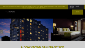 What Hoteladagiosf.com website looked like in 2018 (5 years ago)