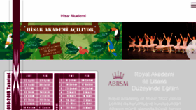 What Hisarakademi.com website looked like in 2018 (5 years ago)