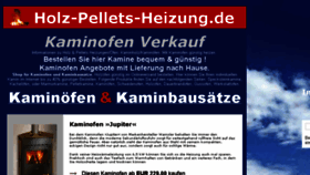 What Holz-pellets-heizung.de website looked like in 2018 (5 years ago)